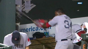 David Ortiz Smashes Phone